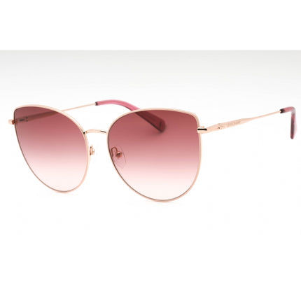Longchamp Women's Sunglasses - Rose Gold Metal Cat Eye Full Rim Frame | LO158S 729 ,