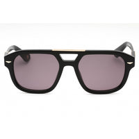 Police Men's Sunglasses - Shiny Black Plastic Pilot Full Rim Shape Frame| SPLL19 0700 ,