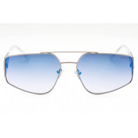 Guess Men's Sunglasses - Shiny Gunmetal Metal Aviator Full Rim Frame | GU00091 08X ,