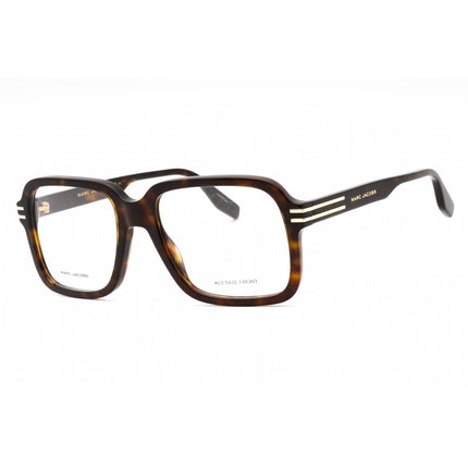 Marc Jacobs Men's Eyeglasses - Havana Plastic Square Full Rim Frame | MARC 681 086 ,