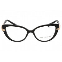 Bvlgari Women's Eyeglasses - Black Plastic Full Rim Cat Eye Shape Frame | 0BV4199B 501 ,