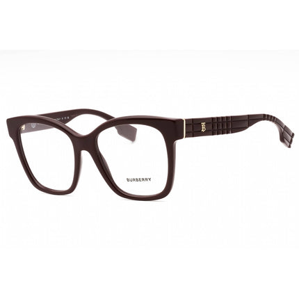 Burberry Women's Eyeglasses - Shiny Burgundy Full Rim Cat Eye Frame | 0BE2363 3979 ,