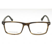 Police Men's Eyeglasses - Tortoise Plastic Rectangular Full Rim Frame | VPLF74 N98M ,