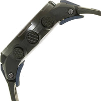 Casio Men's Watch - Pro Trek World Timer Black Case Resin Strap | PRW3100Y-1 ,