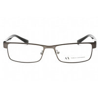 Armani Exchange Women's Eyeglasses - Gunmetal Rectangular Metal Frame | AX1009 6037 ,