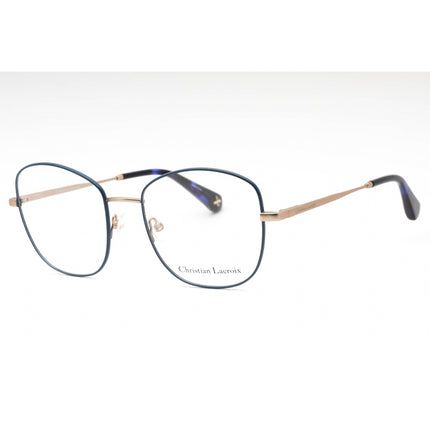 Christian Lacroix Women's Eyeglasses - Blue/Gold Metal Butterfly Frame | CL3081 600 ,