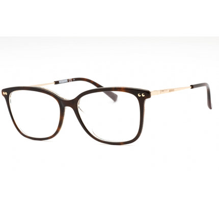 Missoni Women's Eyeglasses - Havana Plastic Cat Eye Full Rim Frame | MIS 0085 0086 00 ,