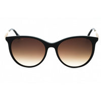 Lacoste Women's Sunglasses - Black Acetate Round Shape Full Rim Frame | L993S 001 ,