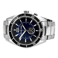 Michael Kors MK8400 Men's Jetmaster Blue Dial Stainless Steel Bracelet Watch ,