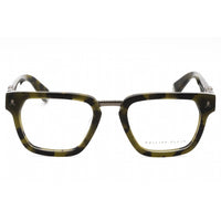 Philipp Plein Men's Eyeglasses - Shiny Green Havana Rectangular Frame | VPP055M 092I ,