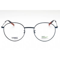 Tommy Hilfiger Unisex Eyeglasses - Matte Blue Metal Round Frame | TJ 0030 0FLL 00 ,