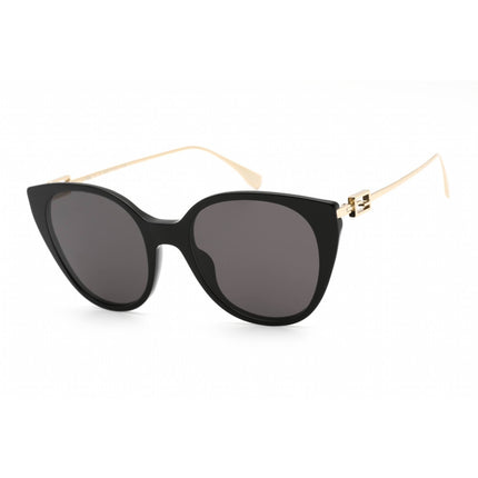 Fendi Women's Sunglasses - Black Plastic Cat Eye Shape Full Rim Frame | FE40047I 01A ,