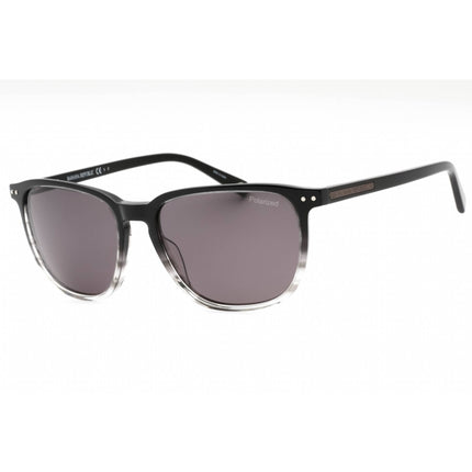 Banana Republic Men's Sunglasses - Shaded Black Grey Rectangular | BR 1005/S 0U76 M9 ,