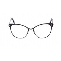 Tom Ford Women's Eyeglasses - Black Plastic Cat Eye Full Rim Frame | FT5530-B 001 ,