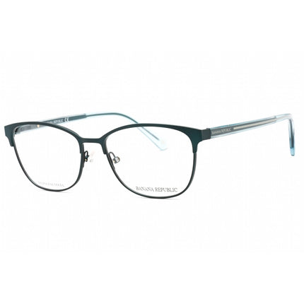Banana Republic Women's Eyeglasses - Matte Teal Cat Eye Metal Frame | BR 205 0PYW 00 ,