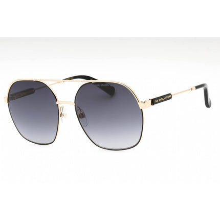 Marc Jacobs Women's Sunglasses - Gold Black Metal Full Rim Frame | MARC 576/S 0RHL 9O ,