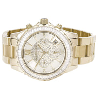 Michael Kors Women's Yellow Gold Steel Bracelet Watch - Madison Quartz | MK5810 ,