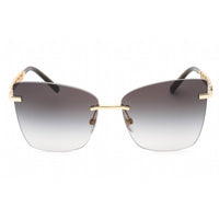 Dolce & Gabbana Women's Sunglasses - Gold/Black Cat Eye Metal Frame | 0DG2289 02/8G ,