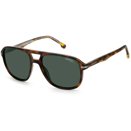 Carrera Men's Sunglasses - Full Rim Havana Gold Aviator Shape Frame | 279/S 02IK QT ,