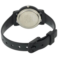 Casio Women's Classic Casual Gold Tone Dial Black Resin Strap Watch | LQ139D-9B1 ,