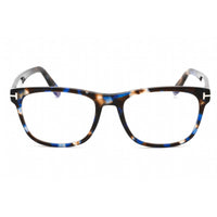 Tom Ford Unisex Eyeglasses - Shiny Blue Havana Plastic Full Rim Frame | FT5662-B 055 ,