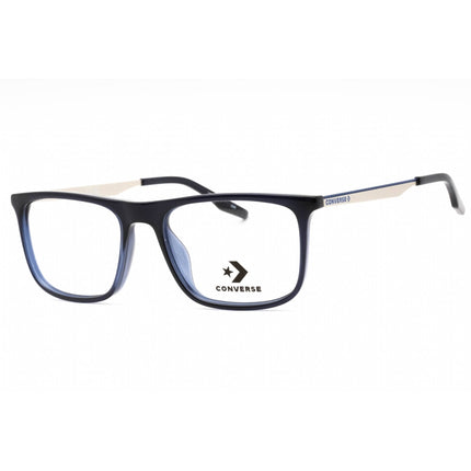 Converse Men's Eyeglasses - Crystal Obsidian Rectangular Full Rim Frame | CV8006 411 ,