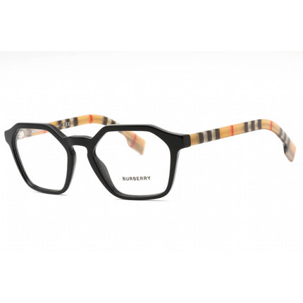 Burberry Unisex Eyeglasses - Black Plastic Geometric Full Rim Frame | BE2294 3757 ,