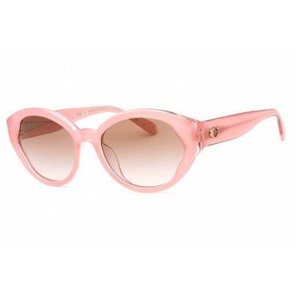 Coach Women's Sunglasses - Frosted Pink Cat Eye Shape Plastic Frame | 0HC8364U 574313 ,