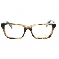 Tory Burch Women's Eyeglasses - Striped Olive Tortoise Rectangular | 0TY2118U 1847 ,