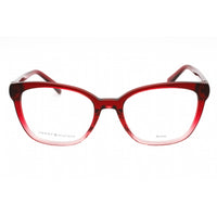 Tommy Hilfiger Women's Eyeglasses - Red Plastic Cat Eye Full Rim | TH 1840 0C9A 00 ,