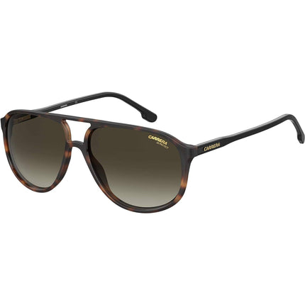 Carrera Men's Sunglasses - Havana Polyamide Pilot Frame Brown Gradient Lens | 257/S 86 ,