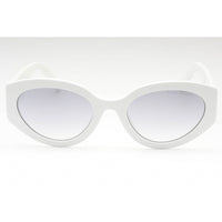 Marc Jacobs Women's Sunglasses - White Grey Plastic Cat Eye | MARC 694/G/S 0HYM IC ,