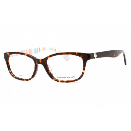 Kate Spade Women's Eyeglasses - Havana Pattern Multilayer Cat Eye | Brylie 0RNL 00 ,