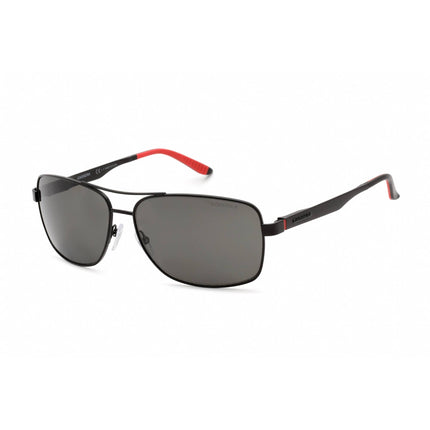 Carrera Men's Sunglasses - Matte Black (M9) Metal Rectangular Frame | 8014/S 0003 00 ,
