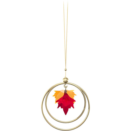 Swarovski Ornament - Garden Tales Multicolored Crystals Autumn Leaves | 5594494 ,