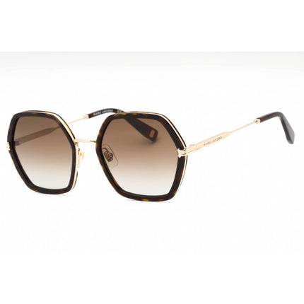 Marc Jacobs Women's Sunglasses - Havana Metal Geometric Frame | MJ 1018/S 0086 HA ,