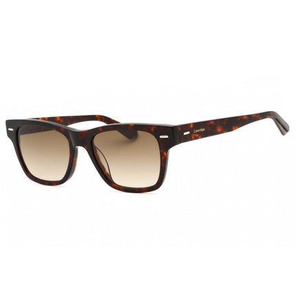 Calvin Klein Men's Sunglasses - Brown Havana Acetate Square Full Rim | CK21528S 220 ,
