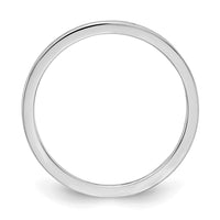 14K White Gold 1.2mm Criss-Cross Pattern Stackable Band | STK20-120W ,