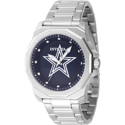 Invicta Men's Watch - NFL Dallas Cowboys Quartz Blue Dial Silver Tone Bracelet | 47920 ,