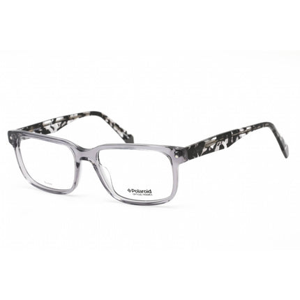 Polaroid Core Men's Eyeglasses - Grey Plastic Rectangular Frame | PLD D335 0KB7 00 ,