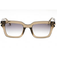 Police Women's Sunglasses - Transparent Grey Plastic Square Full Rim | SPLF32 092T ,