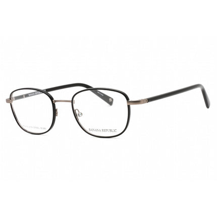 Banana Republic Men's Eyeglasses - Black Oval Full Rim Metal Frame | IRA 0807 00 ,
