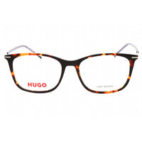 Hugo Women's Eyeglasses - Havana Lilac Cat Eye Shape Plastic Frame | HG 1278 0MMH 00 ,