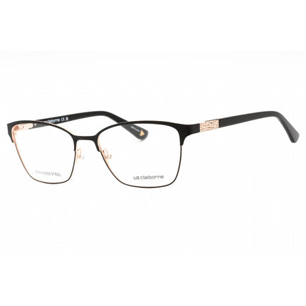 Liz Claiborne Women's Eyeglasses - Matte Black Metal Cat Eye Frame | L 670 0003 00 ,