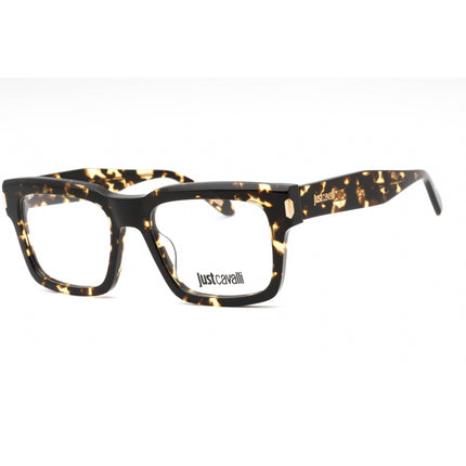 Just Cavalli Women's Eyeglasses - Shiny Tattooed Honey Tortoise Frame | VJC015 0780 ,