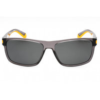 Polaroid Core Unisex Sunglasses - Grey Yellow Full Rim Frame | PLD 2121/S 0XYO M9 ,