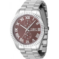 Invicta Men's Watch - Specialty Copper Brass Dial Silver Tone Steel Bracelet | 47424 ,