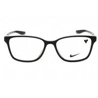 Nike Unisex Eyeglasses - Black Plastic Rectangular Full Rim Frame | NIKE 7027 003 ,