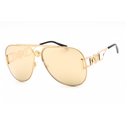 Versace Men's Sunglasses - Gold Metal Aviator Full Rim Frame | 0VE2255 100203 ,