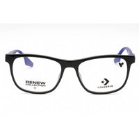 Converse Men's Eyeglasses - Black/Converse Blue Rectangular Full Rim | CV5077 002 ,